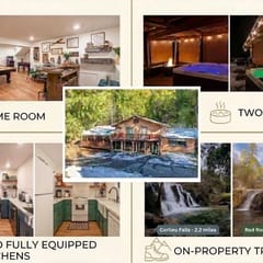 Sleeps 16 | 6BR 4Bath Cabin | Dual Kitchens & Spas